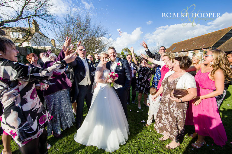 Wedding photography at Cooling Castle Barn in Rochester, Kent