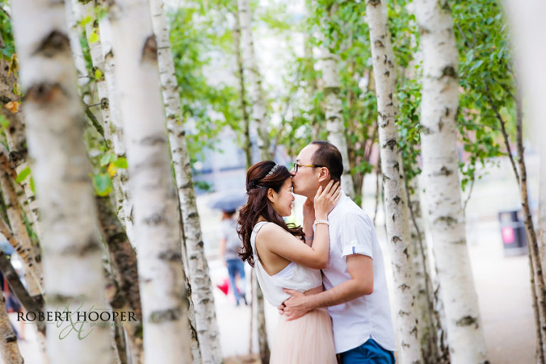 Informal and fun Chinese pre wedding photography in London