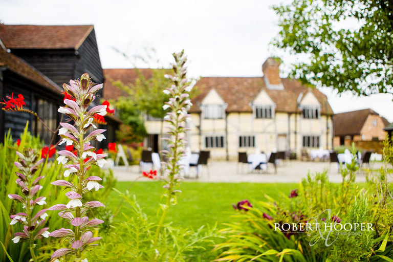 Artisitic picture of Cain Manor, summer wedding in Surrey