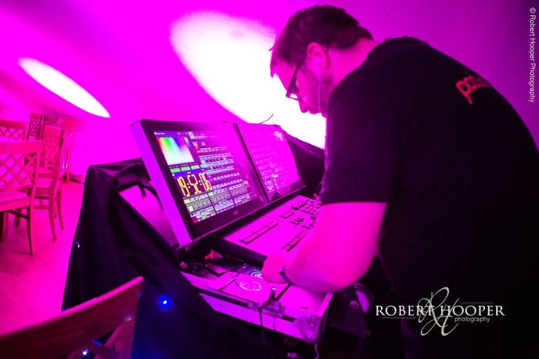 DJ for evening wedding celebration at Oaks Farm Barn Surrey