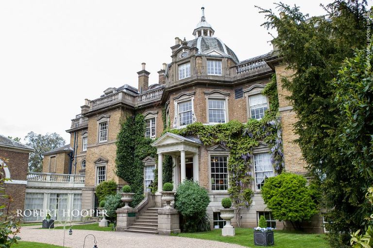 Outside shot of Hampton Court House Surrey