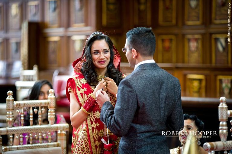 Kanya Agman (arrival of the Bride) for Hindu ceremony at Middle Temple Hall London