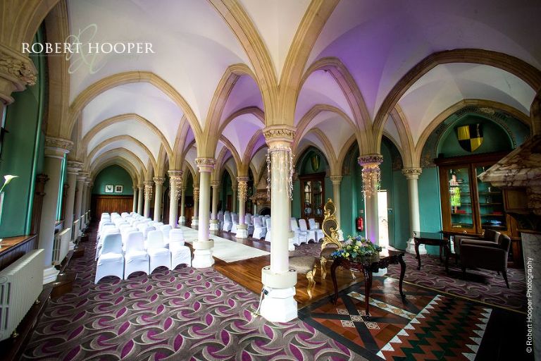 Ceremony room at Wotton House wedding venue Dorking Surrey