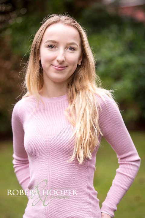 Headshot of young actor Surrey
