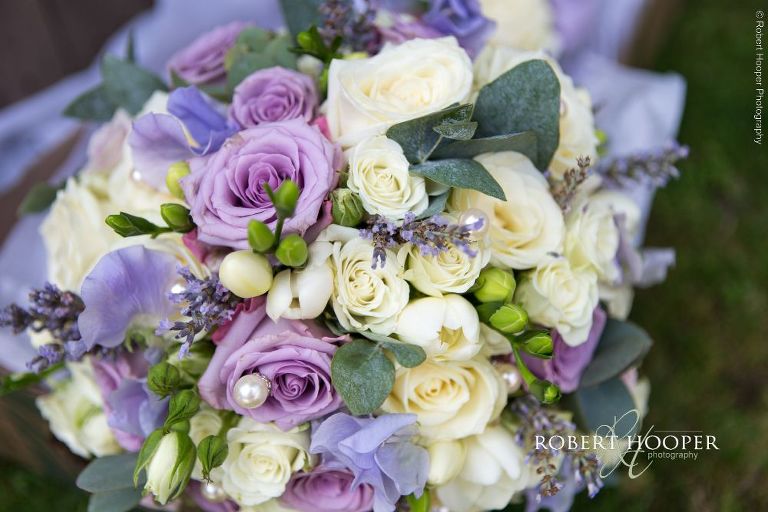 Bride's bouquet of roses