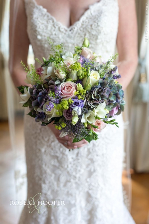 Bridal bouquet pastel colours