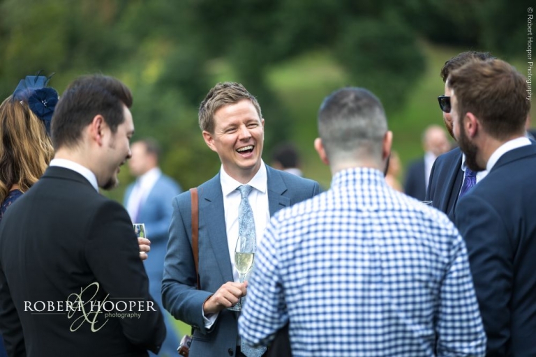 Guests at wedding Addington Palace