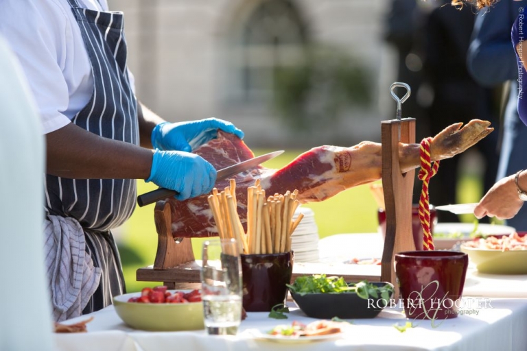 Addington Palace wedding day