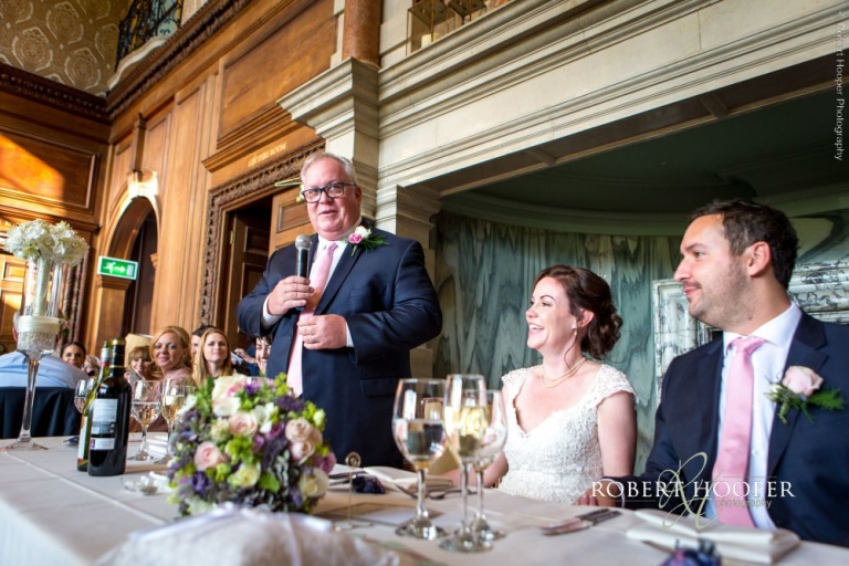 Wedding speeches Addington Palace Surrey