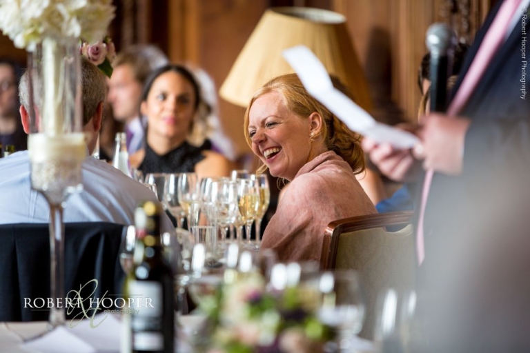 Wedding speeches Addington Palace Surrey