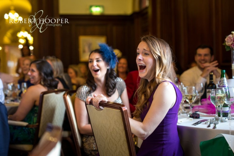 Wedding speeches Addington Palace Surrey