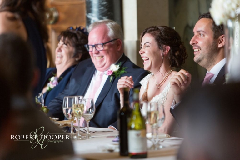 Wedding speeches Addington Palace Surrey
