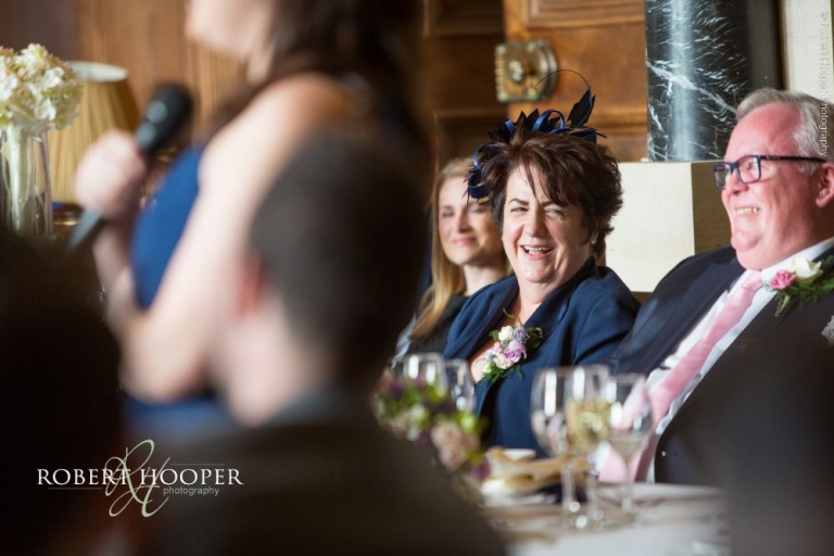 Wedding speeches Addington Palace Surrey