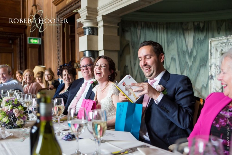 Wedding speeches Addington Palace Surrey