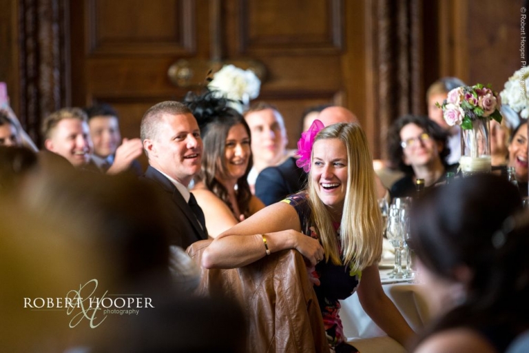Wedding speeches Addington Palace Surrey