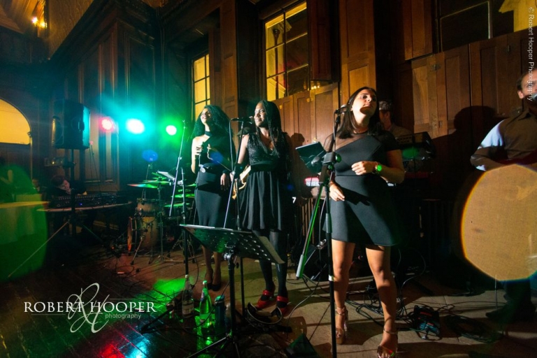 Band at wedding Addington Palace Surrey