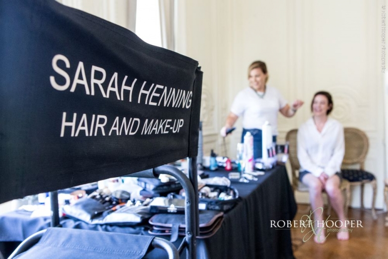 Bridal preps Addington Palace