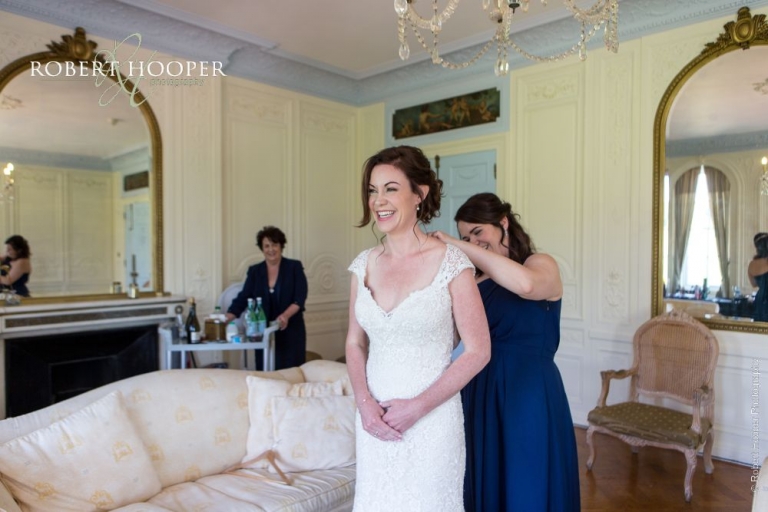 Bridal preps Addington Palace