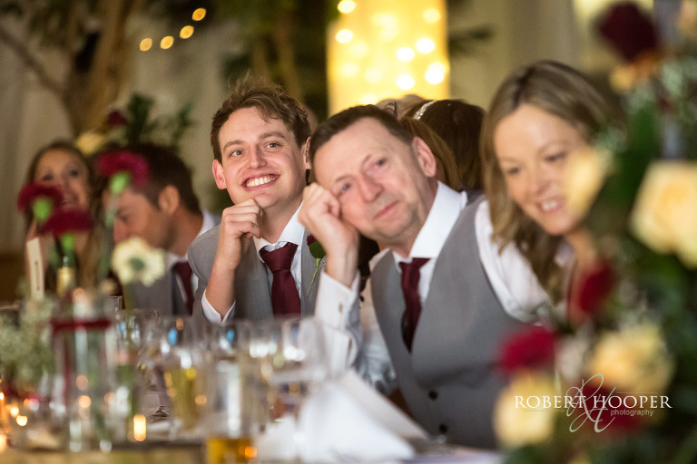 speeches Denbies wedding