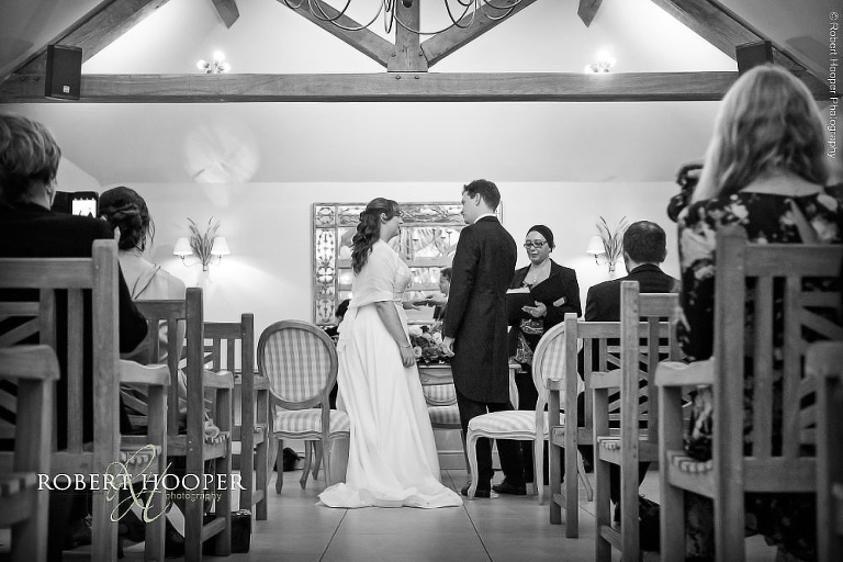 Black and white wedding photography Surrey