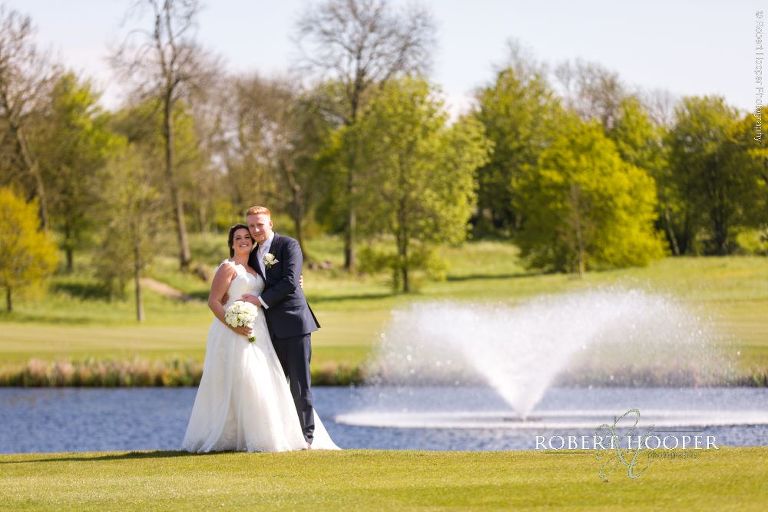 London golf club wedding