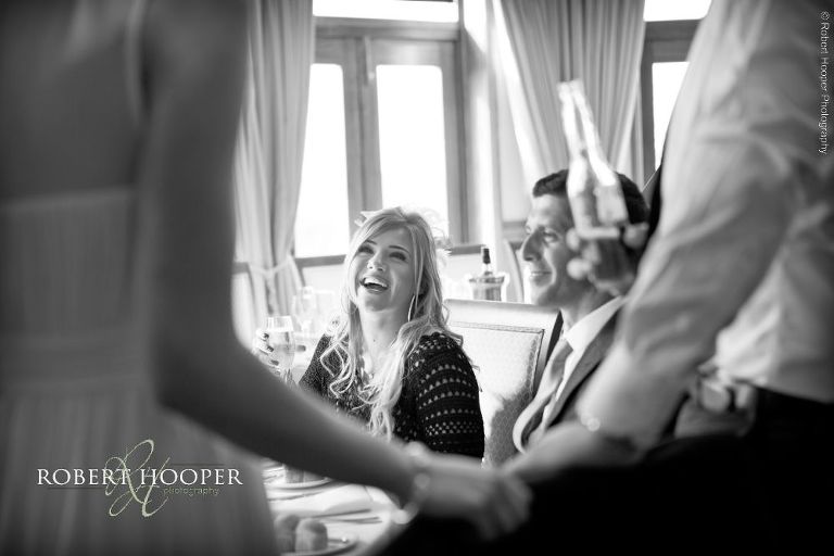 wedding guest at London Golf Club wedding