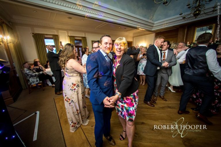 evening wedding reception