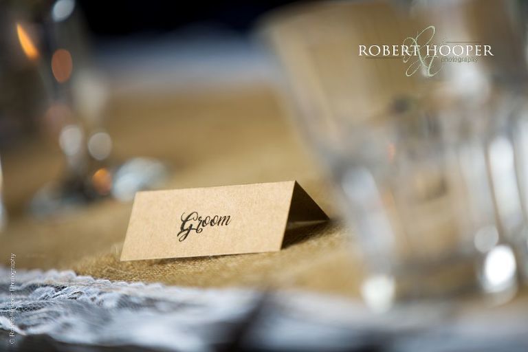 groom table card