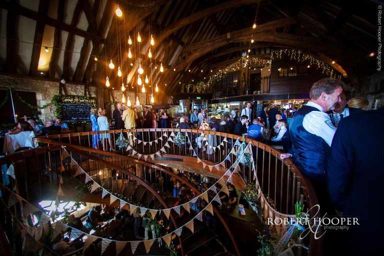 Upstairs at Dancing Man Brewery